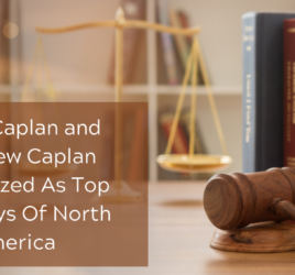 David Caplan and Matthew Caplan Recognized As Top Attorneys Of North America